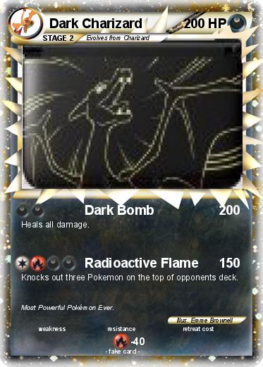 Pokemon Dark Charizard