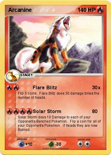 Pokemon Arcanine