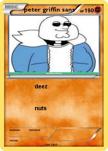 Pokemon peter griffin sans