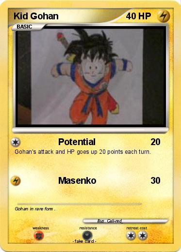 Pokemon Kid Gohan