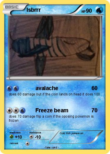 Pokemon Isbrrr