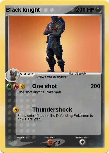 Pokemon Black knight