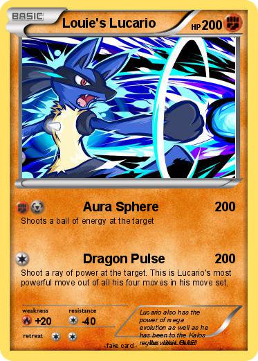 Pokemon Louie's Lucario