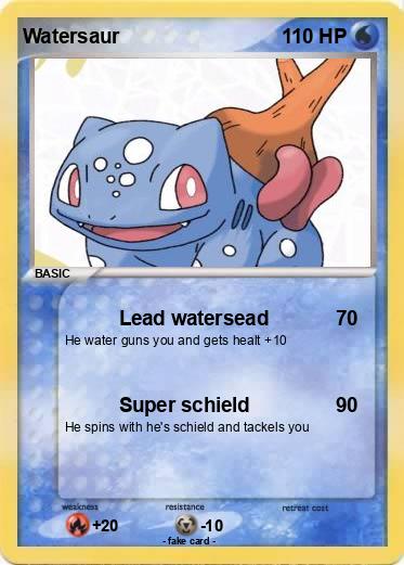 Pokemon Watersaur