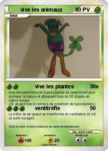 Pokemon vive les animaux