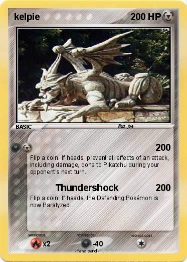 Pokemon kelpie