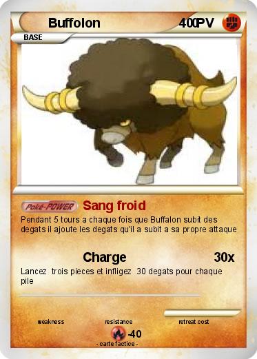 Pokemon Buffolon                          0