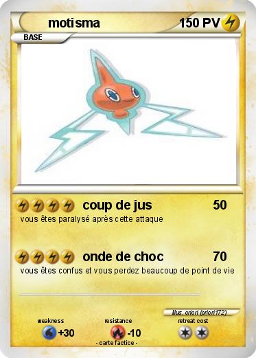 Pokemon motisma