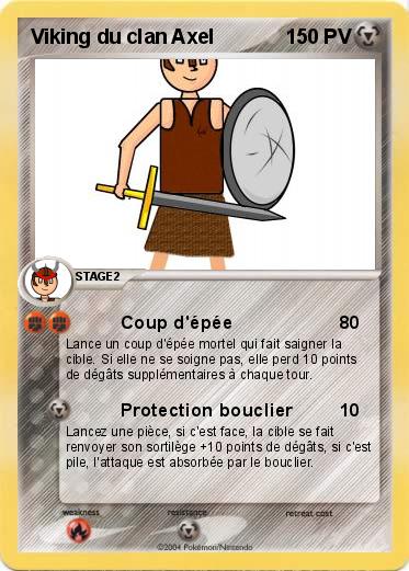 Pokemon Viking du clan Axel