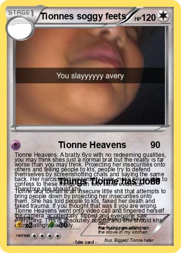 Pokemon Tionnes soggy feets