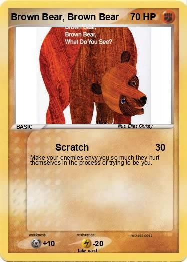 Pokemon Brown Bear, Brown Bear