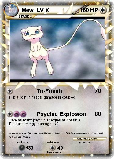 Pokemon Mew  LV X
