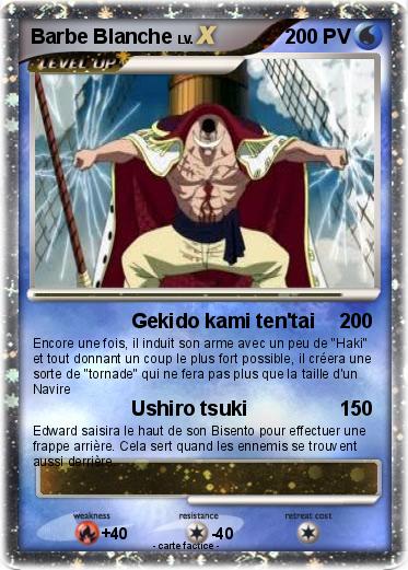 Pokemon Barbe Blanche