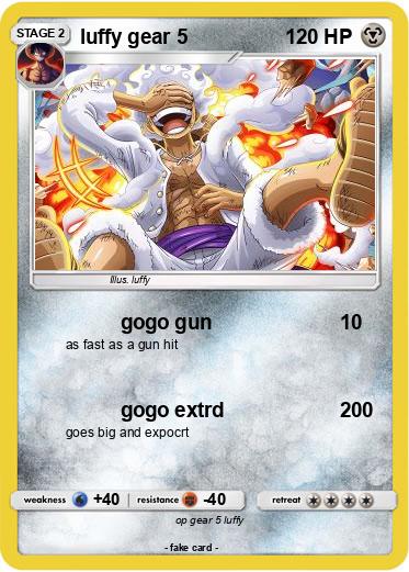 Pokemon luffy gear 5