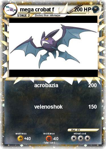 Pokemon mega crobat f