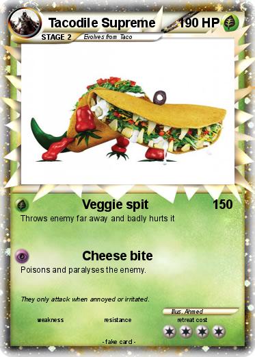 Pokemon Tacodile Supreme