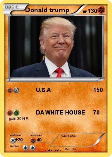 Pokemon Donald trump