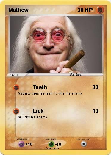 Pokemon Mathew