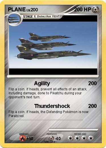 Pokemon PLANE