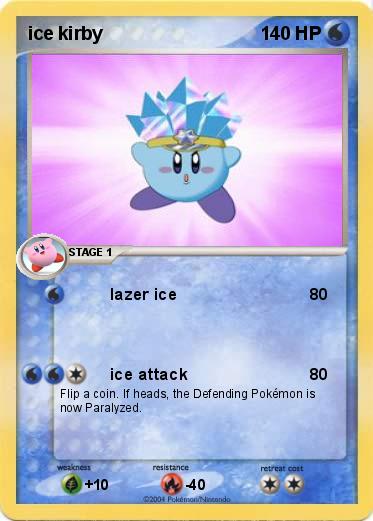 Pokemon ice kirby