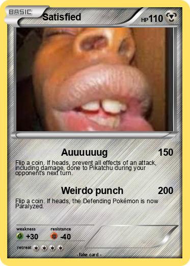 Pokemon Satisfied