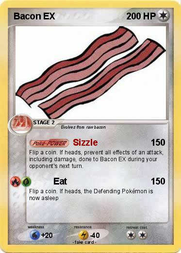 Pokemon Bacon EX