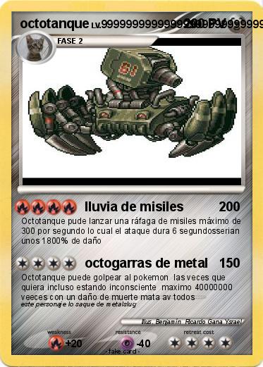Pokemon octotanque