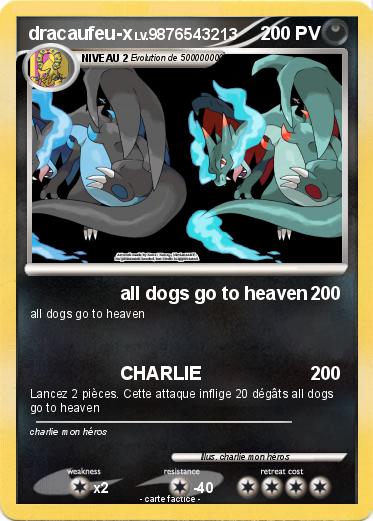 Pokemon dracaufeu-x
