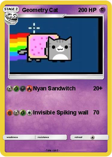 Pokemon Geometry Cat