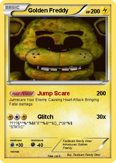 Pokemon Golden Freddy
