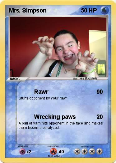 Pokemon Mrs. Simpson