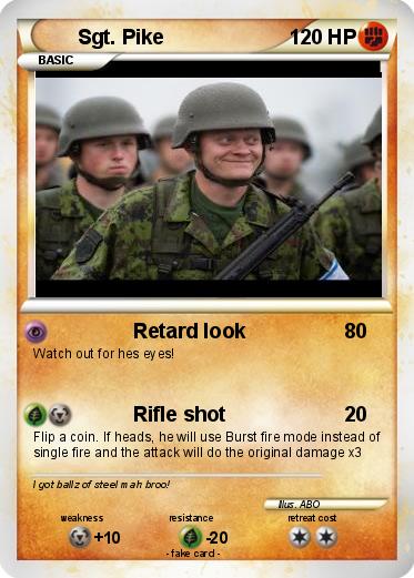 Pokemon Sgt. Pike