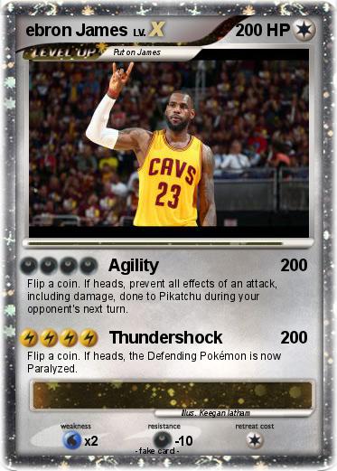 Pokemon ebron James