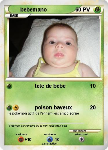 Pokemon bebemano