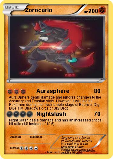 Pokemon Zorocario