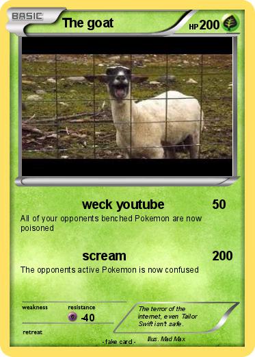 Pokemon The goat