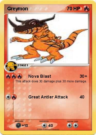 Pokemon Greymon
