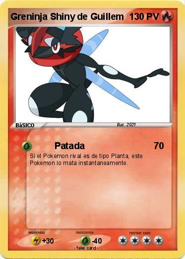Pokemon Greninja Shiny de Guillem