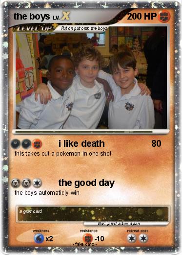 Pokemon the boys
