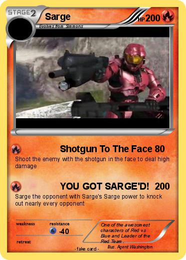 Pokemon Sarge