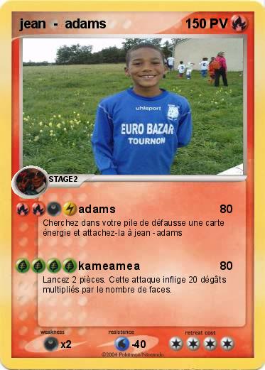 Pokemon jean  -  adams