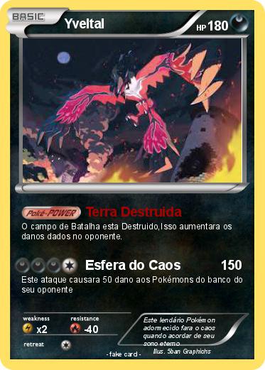 Pokemon Yveltal