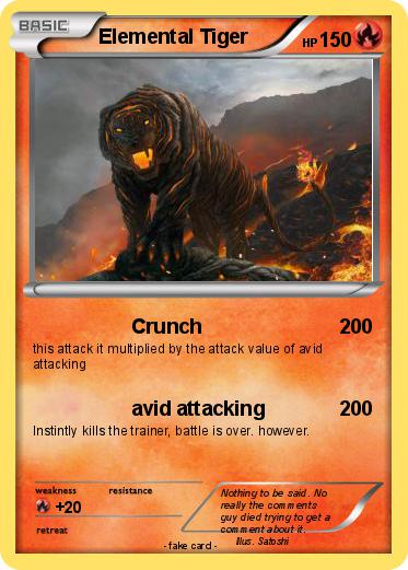 Pokemon Elemental Tiger