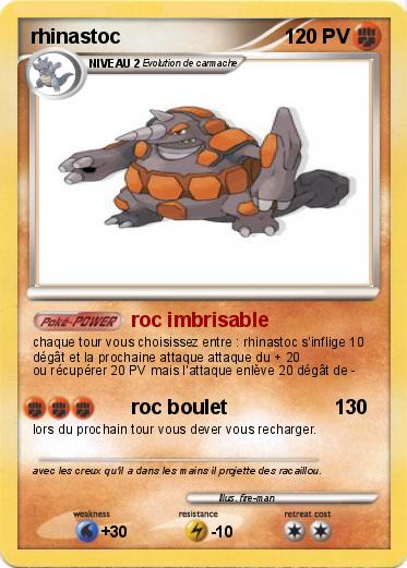 Pokemon rhinastoc