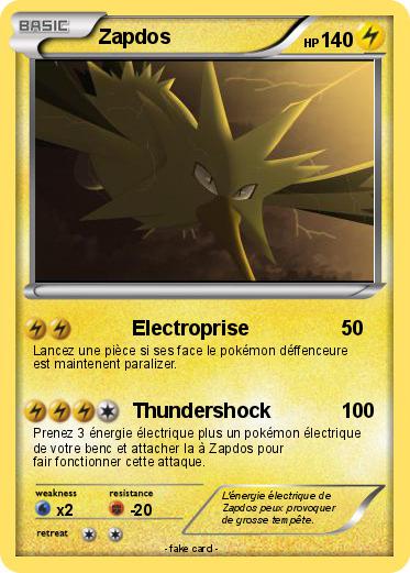 Pokemon Zapdos