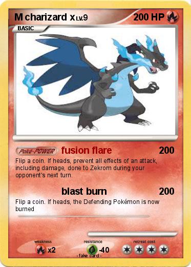 Pokemon M charizard x
