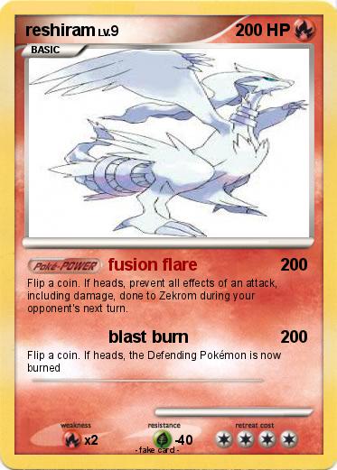 Pokemon reshiram