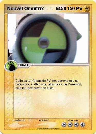 Pokemon Nouvel Omnitrix         6458       