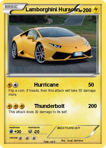 Pokemon Lamborghini Huracan