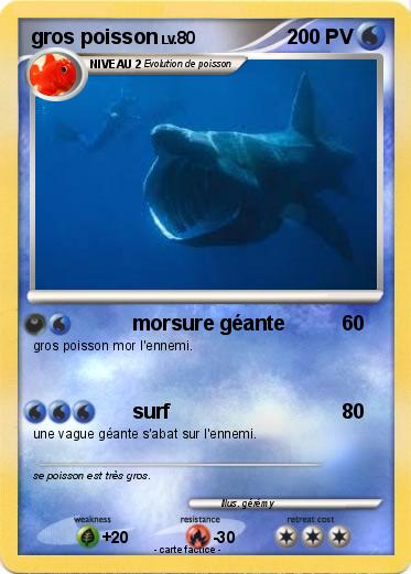 Pokemon gros poisson